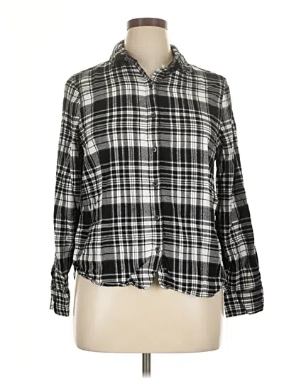 Pre-owned Calvin Klein Jeans Est.1978 Calvin Klein Jeans Long Sleeve Button Down Shirt In Black