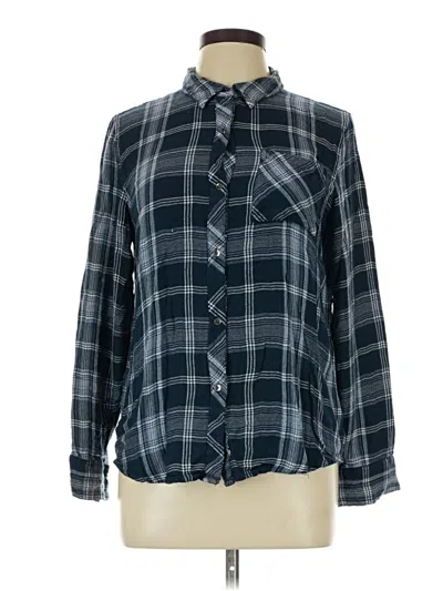 Pre-owned Calvin Klein Jeans Est.1978 Calvin Klein Jeans Long Sleeve Button Down Shirt In Blue