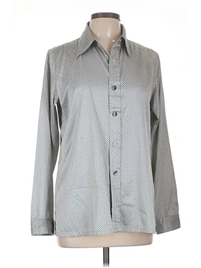 Pre-owned Calvin Klein Jeans Est.1978 Calvin Klein Jeans Long Sleeve Button Down Shirt In Gray