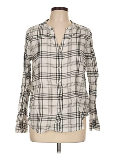 Pre-owned Calvin Klein Jeans Est.1978 Calvin Klein Jeans Long Sleeve Button Down Shirt In Ivory