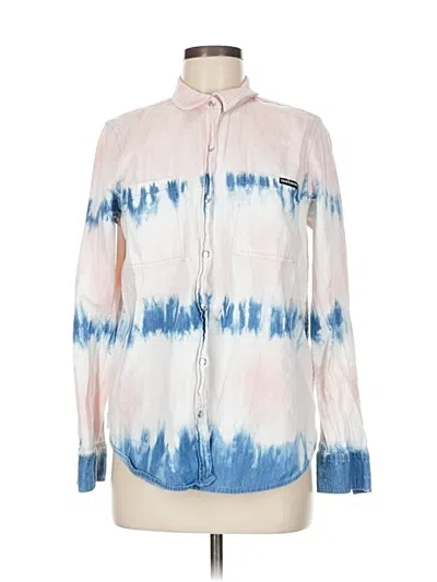 Pre-owned Calvin Klein Jeans Est.1978 Calvin Klein Jeans Long Sleeve Button Down Shirt In Pink