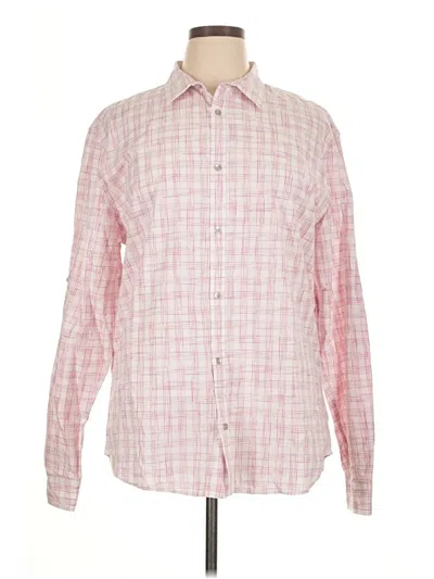 Pre-owned Calvin Klein Jeans Est.1978 Calvin Klein Jeans Long Sleeve Button Down Shirt In Pink