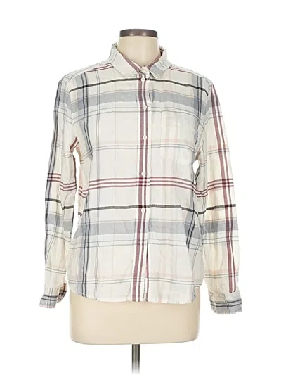 Pre-owned Calvin Klein Jeans Est.1978 Calvin Klein Jeans Long Sleeve Button Down Shirt In White