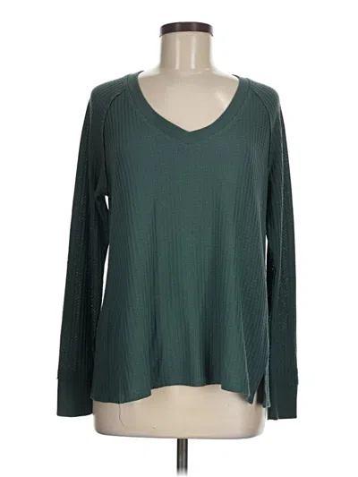 Pre-owned Calvin Klein Jeans Est.1978 Calvin Klein Jeans Long Sleeve T-shirt In Green