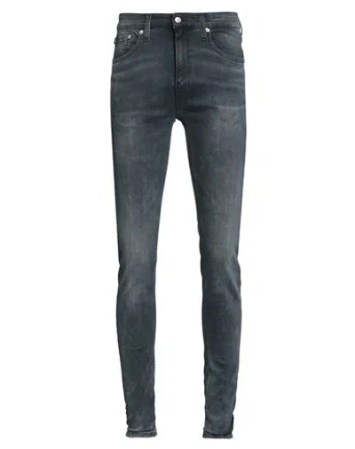 Calvin Klein Jeans Est.1978 Calvin Klein Jeans Man Jeans Blue Size 29w-32l Cotton, Elastomultiester, Elastane