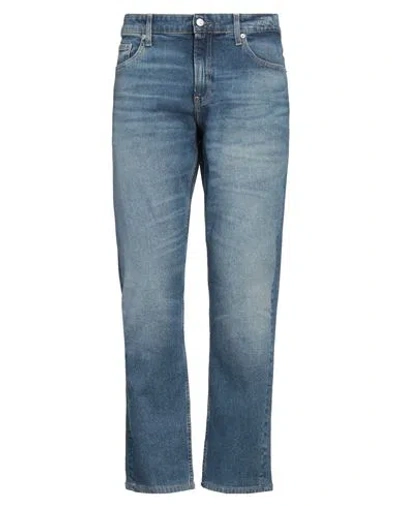 Calvin Klein Jeans Est.1978 Calvin Klein Jeans Man Jeans Blue Size 34w-32l Cotton, Elastane