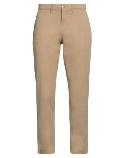 Calvin Klein Jeans Est.1978 Calvin Klein Jeans Man Pants Sand Size 32w-32l Cotton, Elastane In Beige