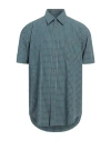 Calvin Klein Jeans Est.1978 Calvin Klein Jeans Man Shirt Deep Teal Size L Cotton In Green