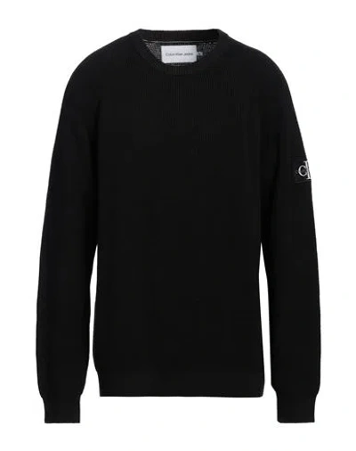 Calvin Klein Jeans Est.1978 Calvin Klein Jeans Man Sweater Black Size Xxl Cotton