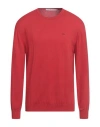 Calvin Klein Jeans Est.1978 Calvin Klein Jeans Man Sweater Red Size Xl Organic Cotton