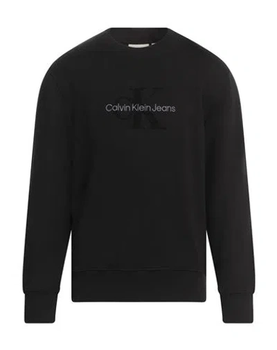 Calvin Klein Jeans Est.1978 Calvin Klein Jeans Man Sweatshirt Black Size Xl Cotton