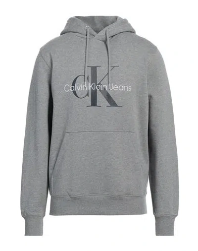 Calvin Klein Jeans Est.1978 Calvin Klein Jeans Man Sweatshirt Grey Size M Cotton