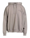 Calvin Klein Jeans Est.1978 Calvin Klein Jeans Man Sweatshirt Taupe Size 3xl Cotton