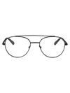 Calvin Klein Jeans Est.1978 Calvin Klein Jeans Matte Black Metal Glasses In Black