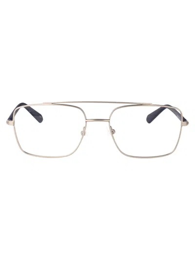 Calvin Klein Jeans Est.1978 Calvin Klein Jeans Matte Silver Metal Glasses In Neutral
