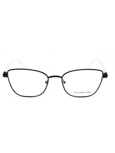 Calvin Klein Jeans Est.1978 Calvin Klein Jeans Modern Cat-eye Eyeglasses For Women In Black