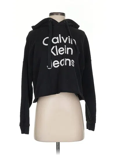 Pre-owned Calvin Klein Jeans Est.1978 Calvin Klein Jeans Pullover Hoodie In Black