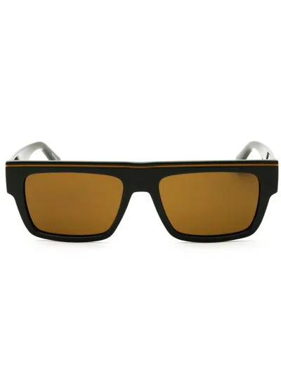 Calvin Klein Jeans Est.1978 Calvin Klein Jeans Rectangular Designer Sunglasses For Men - Ckj24603s In Black