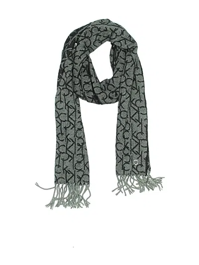 Pre-owned Calvin Klein Jeans Est.1978 Calvin Klein Jeans Scarf In Gray