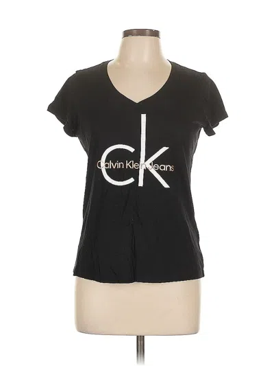 Pre-owned Calvin Klein Jeans Est.1978 Calvin Klein Jeans Short Sleeve T-shirt In Black