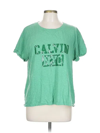Pre-owned Calvin Klein Jeans Est.1978 Calvin Klein Jeans Short Sleeve T-shirt In Green