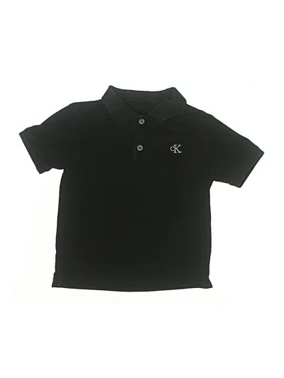 Pre-owned Calvin Klein Jeans Est.1978 Kids' Calvin Klein Jeans Short Sleeve Top In Black