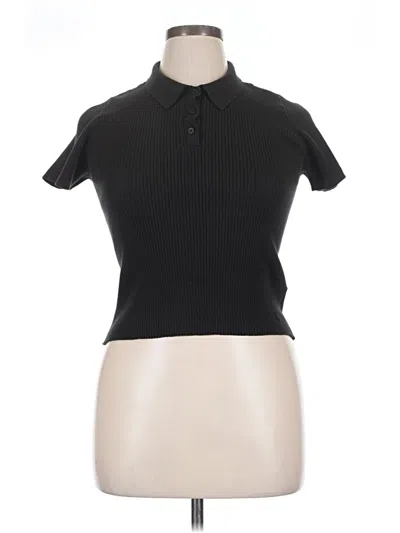 Pre-owned Calvin Klein Jeans Est.1978 Calvin Klein Jeans Short Sleeve Top In Black