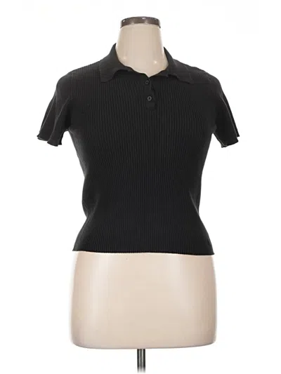 Pre-owned Calvin Klein Jeans Est.1978 Calvin Klein Jeans Short Sleeve Top In Black
