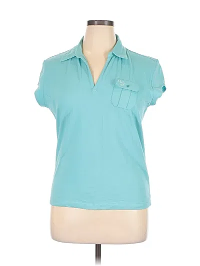 Pre-owned Calvin Klein Jeans Est.1978 Calvin Klein Jeans Short Sleeve Top In Blue