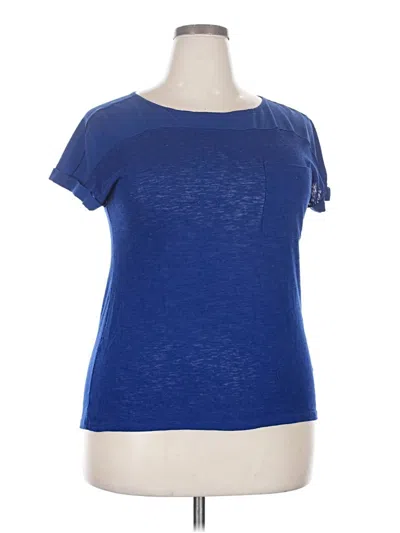 Pre-owned Calvin Klein Jeans Est.1978 Calvin Klein Jeans Short Sleeve Top In Blue
