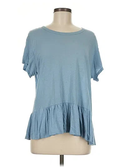 Pre-owned Calvin Klein Jeans Est.1978 Calvin Klein Jeans Short Sleeve Top In Blue