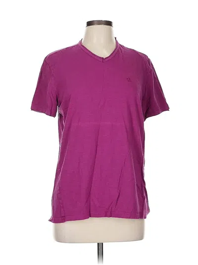 Pre-owned Calvin Klein Jeans Est.1978 Calvin Klein Jeans Short Sleeve Top In Purple