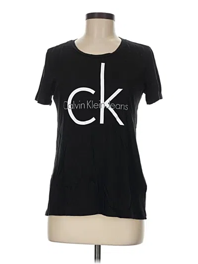 Pre-owned Calvin Klein Jeans Est.1978 Calvin Klein Jeans Short Sleeve T-shirt In Black