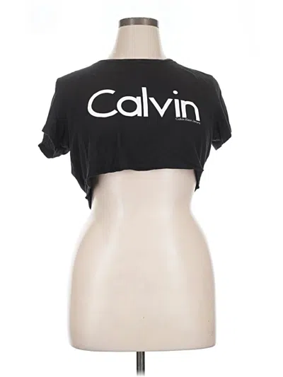 Pre-owned Calvin Klein Jeans Est.1978 Calvin Klein Jeans Short Sleeve T-shirt In Black