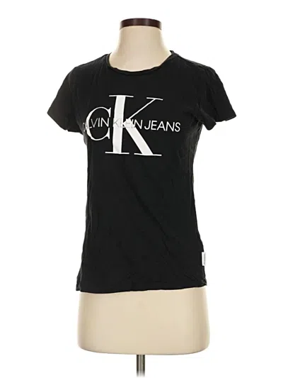 Pre-owned Calvin Klein Jeans Est.1978 Calvin Klein Jeans Short Sleeve T-shirt In Black