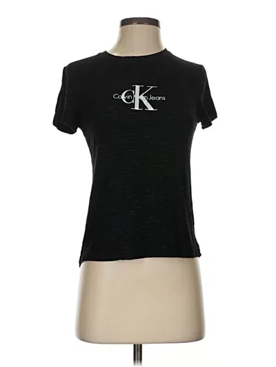 Pre-owned Calvin Klein Jeans Est.1978 Calvin Klein Jeans Short Sleeve T-shirt In Black
