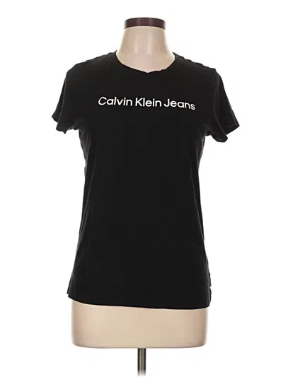 Pre-owned Calvin Klein Jeans Est.1978 Calvin Klein Jeans Short Sleeve T-shirt In Black