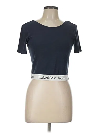 Pre-owned Calvin Klein Jeans Est.1978 Calvin Klein Jeans Short Sleeve T-shirt In Gray