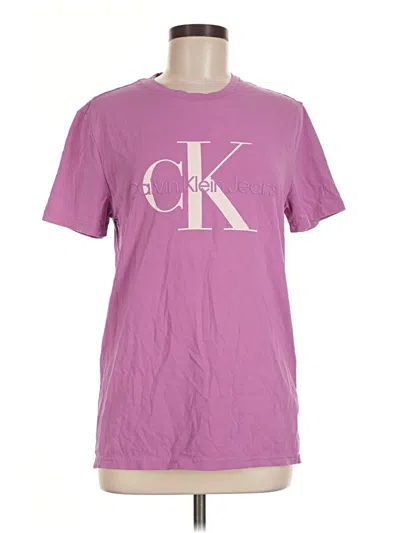 Pre-owned Calvin Klein Jeans Est.1978 Calvin Klein Jeans Short Sleeve T-shirt In Pink