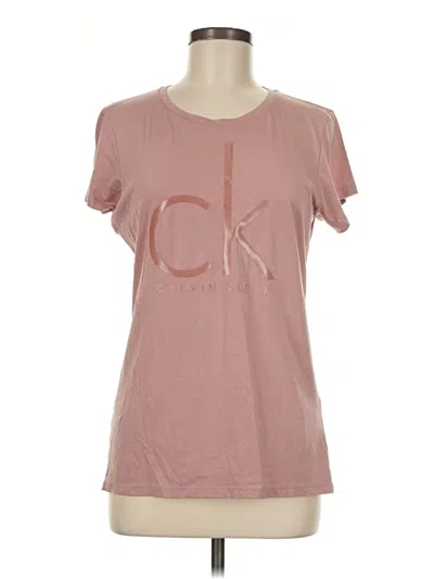 Pre-owned Calvin Klein Jeans Est.1978 Calvin Klein Jeans Short Sleeve T-shirt In Pink