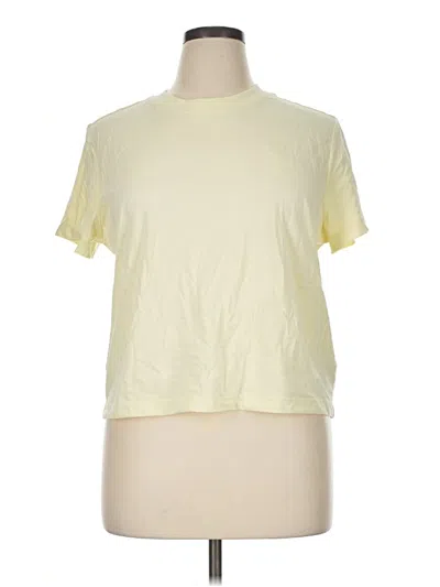 Pre-owned Calvin Klein Jeans Est.1978 Calvin Klein Jeans Short Sleeve T-shirt In Yellow