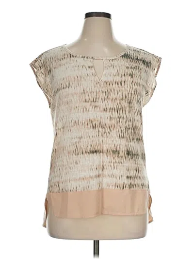 Pre-owned Calvin Klein Jeans Est.1978 Calvin Klein Jeans Sleeveless Blouse In Tan