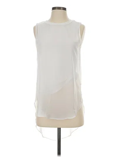 Pre-owned Calvin Klein Jeans Est.1978 Calvin Klein Jeans Sleeveless Blouse In White