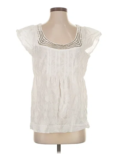 Pre-owned Calvin Klein Jeans Est.1978 Calvin Klein Jeans Sleeveless Blouse In White