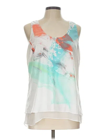 Pre-owned Calvin Klein Jeans Est.1978 Calvin Klein Jeans Sleeveless Blouse In White