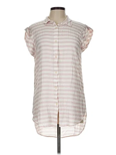 Pre-owned Calvin Klein Jeans Est.1978 Calvin Klein Jeans Sleeveless Button Down Shirt In Ivory