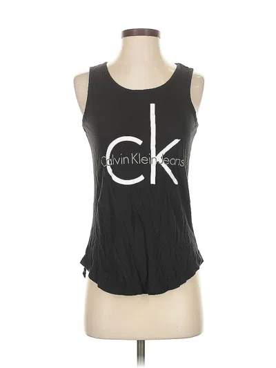 Pre-owned Calvin Klein Jeans Est.1978 Calvin Klein Jeans Sleeveless T-shirt In Black