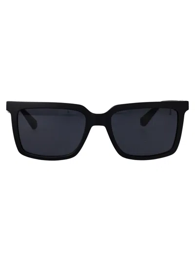 Calvin Klein Jeans Est.1978 Calvin Klein Jeans Squared Sunglasses Ckj23659 Sn 2 In Black