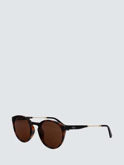 Calvin Klein Jeans Est.1978 Calvin Klein Jeans Sunglasses Men In Metallic