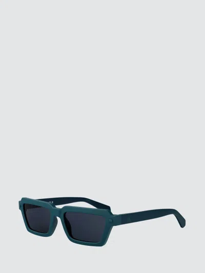 Calvin Klein Jeans Est.1978 Calvin Klein Jeans Matte Petrol Injected Sunglasses In Green